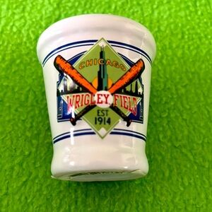 Wrigley Field Chicago Shot Glass EXC